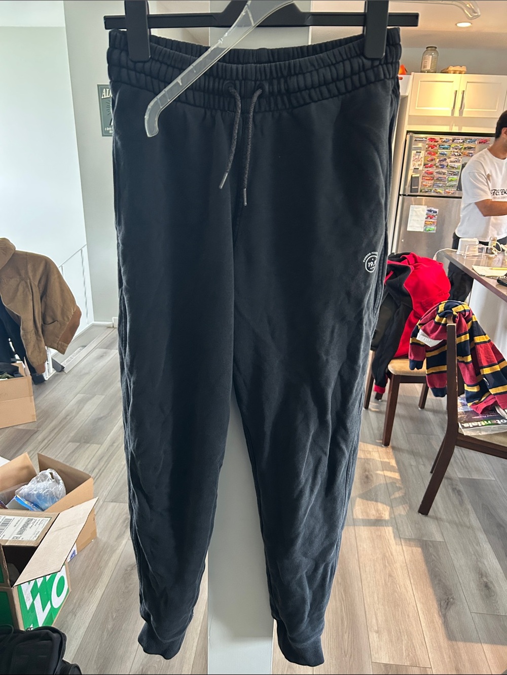 Allbirds Black Elastic-Waist Jogger Sweatpants